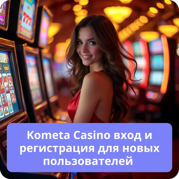 Kometa Casino вход и регистрация для новых пользователей